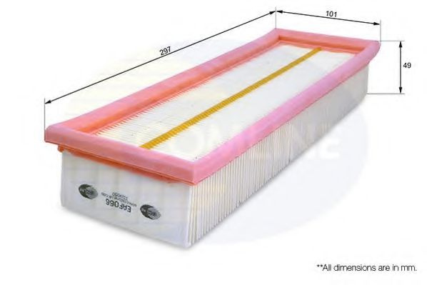 Filtru aer PEUGEOT PARTNER combispace (5F) (1996 - 2012) COMLINE EAF066 piesa NOUA
