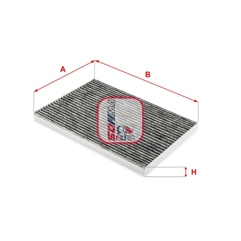 Filtru Aer Polen Carbon Activ Sofima Nissan S 4268 CA