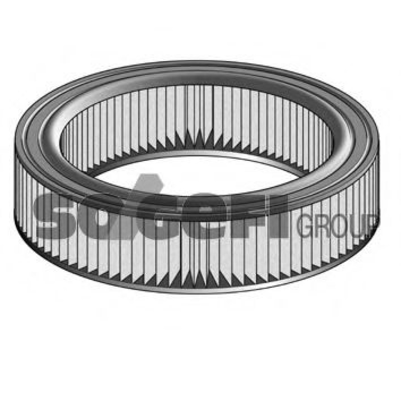 Filtru aer RENAULT CLIO I (B/C57, 5/357) (1990 - 1998) PURFLUX A575 piesa NOUA