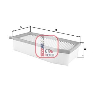 Filtru aer RENAULT CLIO IV (2012 - 2016) SOFIMA S 3547 A piesa NOUA