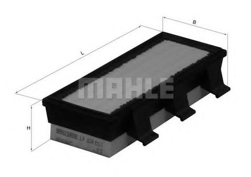 Filtru aer RENAULT KANGOO (KC0/1) (1997 - 2007) MAHLE ORIGINAL LX 824 piesa NOUA