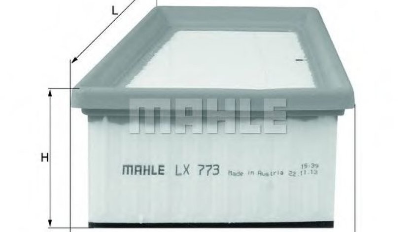 Filtru aer RENAULT MEGANE I Scenic (JA0/1) (1996 - 2001) MAHLE ORIGINAL LX 773 piesa NOUA