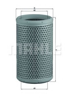 Filtru aer RENAULT MEGANE I Scenic (JA0/1) (1996 - 2001) KNECHT LX 290 piesa NOUA