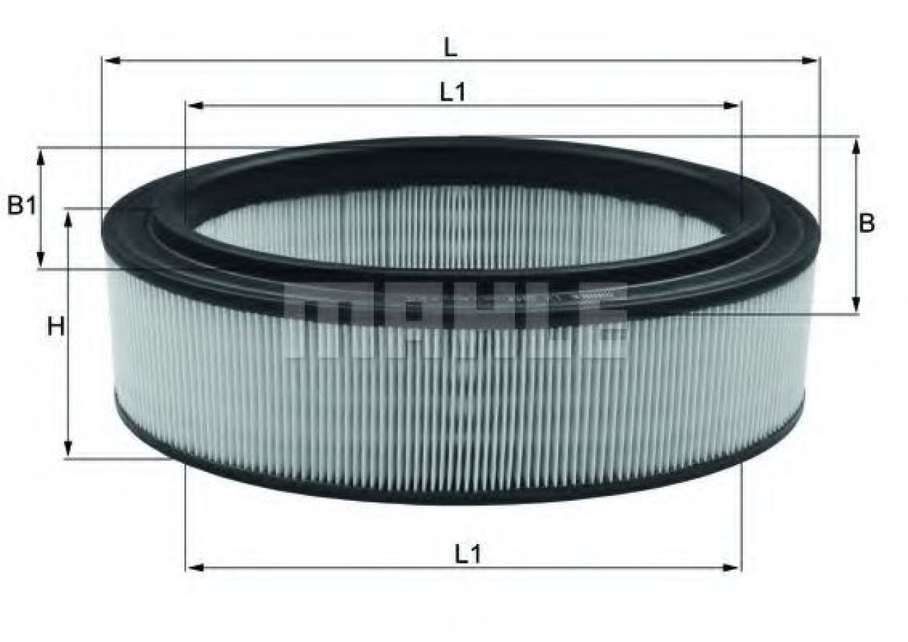 Filtru aer RENAULT SYMBOL II (LU1/2) (2008 - 2013) KNECHT LX 2844 piesa NOUA