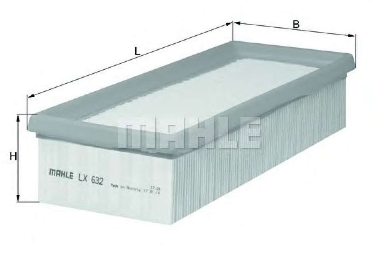 Filtru aer ROVER STREETWISE (2003 - 2005) KNECHT LX 632 piesa NOUA