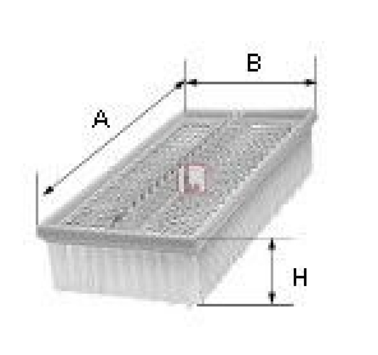 Filtru aer SAAB 9-3 (YS3F) (2002 - 2016) SOFIMA S 3189 A piesa NOUA