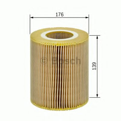 Filtru aer SAAB 9-5 (YS3E) (1997 - 2009) BOSCH 1 457 433 590 piesa NOUA
