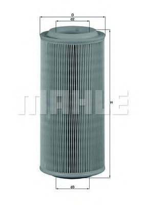 Filtru aer SEAT AROSA (6H) (1997 - 2004) KNECHT LX 685 piesa NOUA