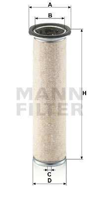 Filtru aer secundar (CF840 MANN-FILTER) CARRARO,JOHN DEERE