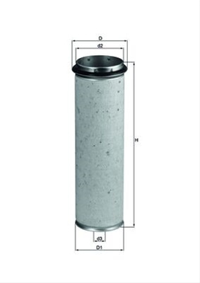 Filtru Aer Secundar Mahle Original Class LXS 42/1