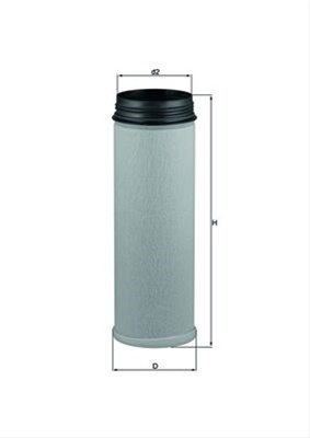 Filtru Aer Secundar Mahle Original Man LXS 277