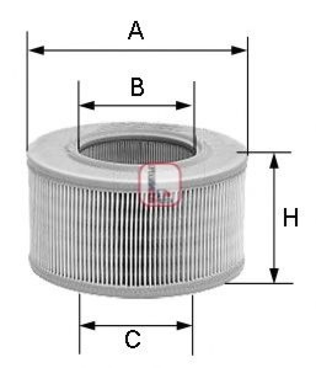 Filtru aer SKODA OCTAVIA I Combi (1U5) (1998 - 2010) SOFIMA S 3381 A piesa NOUA