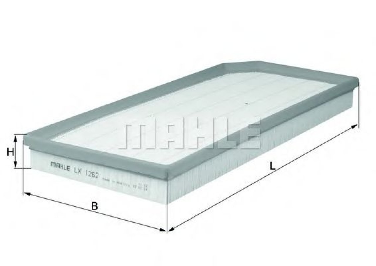 Filtru aer SKODA OCTAVIA II (1Z3) (2004 - 2013) MAHLE ORIGINAL LX 1262 piesa NOUA