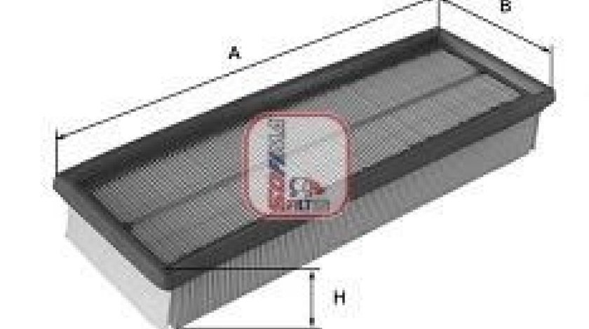 Filtru aer SKODA OCTAVIA II (1Z3) (2004 - 2013) SOFIMA S 2012 A piesa NOUA