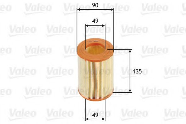 Filtru aer SMART FORTWO Cabrio (450) (2004 - 2007) VALEO 585681 piesa NOUA