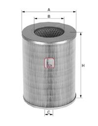 Filtru aer SMART FORTWO Cupe (450) (2004 - 2007) SOFIMA S 7386 A piesa NOUA