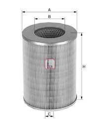 Filtru aer SMART FORTWO Cupe (450) (2004 - 2007) SOFIMA S 7385 A piesa NOUA