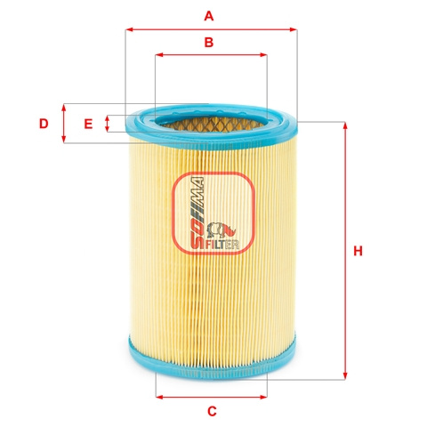 Filtru Aer Sofima Citroën S 7252 A