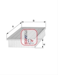Filtru Aer Sofima Fiat S 3298 A
