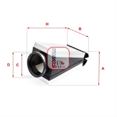Filtru Aer Sofima Nissan S 3B87 A