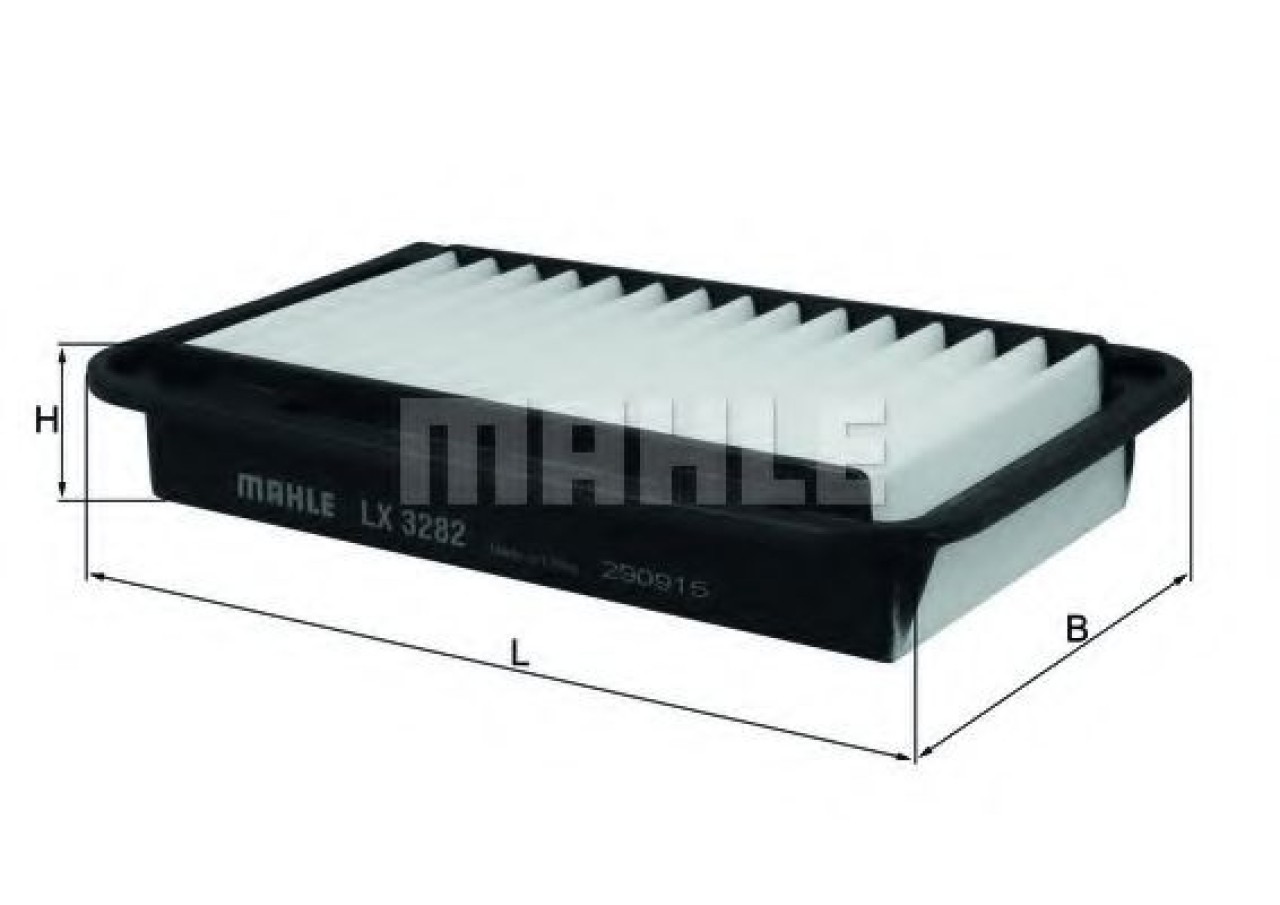 Filtru aer SUZUKI SPLASH (2008 - 2016) MAHLE ORIGINAL LX 3282 piesa NOUA