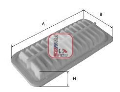 Filtru aer SUZUKI SPLASH (2008 - 2016) SOFIMA S 3553 A piesa NOUA