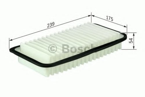 Filtru aer TOYOTA AURIS (NRE15, ZZE15, ADE15, ZRE15, NDE15) (2006 - 2012) BOSCH F 026 400 114 piesa ...