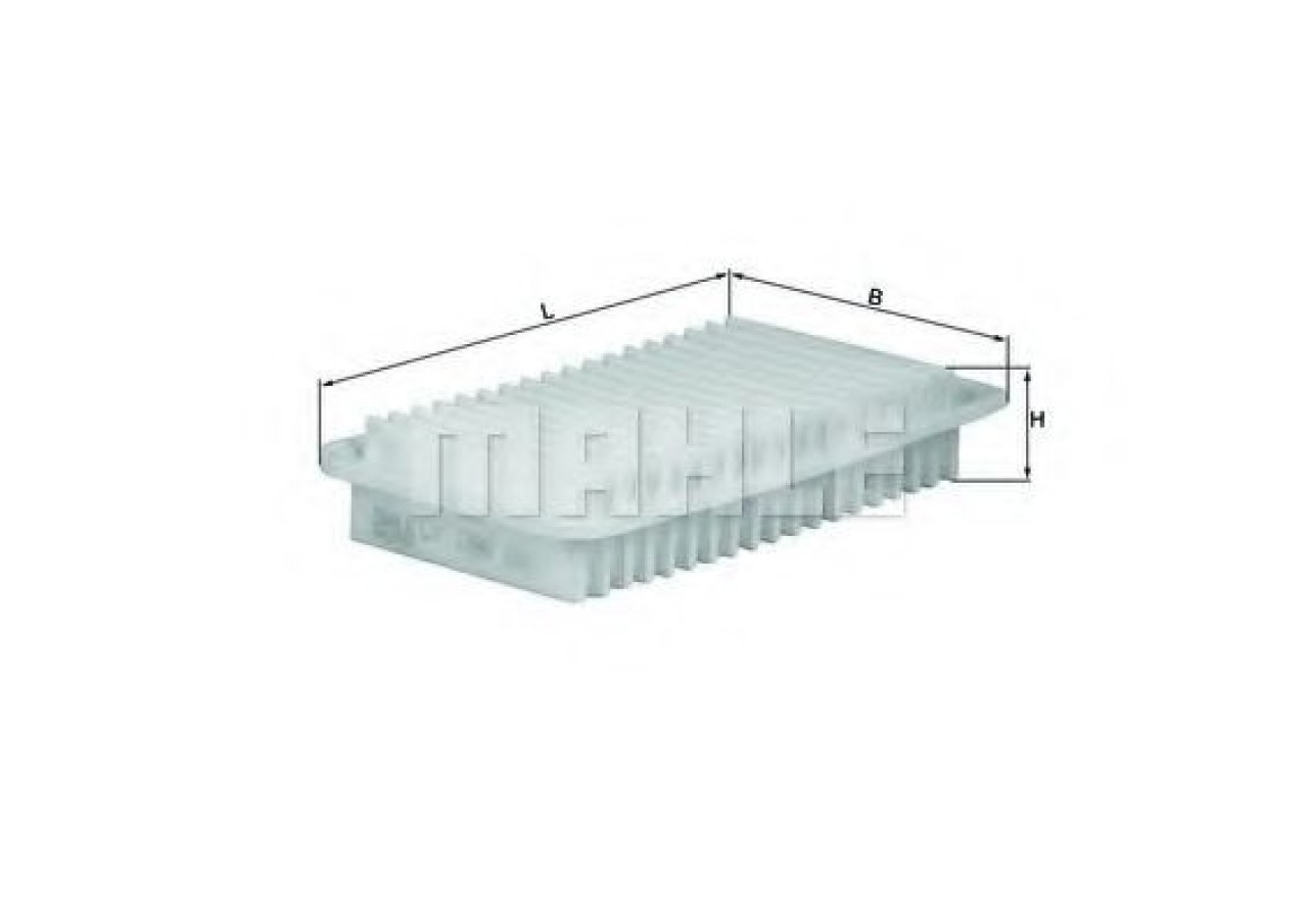 Filtru aer TOYOTA COROLLA (CDE12, ZZE12, NDE12, ZDE12) (2001 - 2007) MAHLE ORIGINAL LX 1286 piesa NOUA