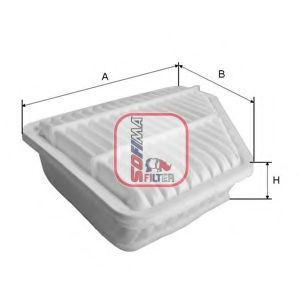 Filtru aer TOYOTA COROLLA Limuzina (NRE18, ZRE17, ZRE18, NDE18) (2013 - 2016) SOFIMA S 3504 A piesa NOUA