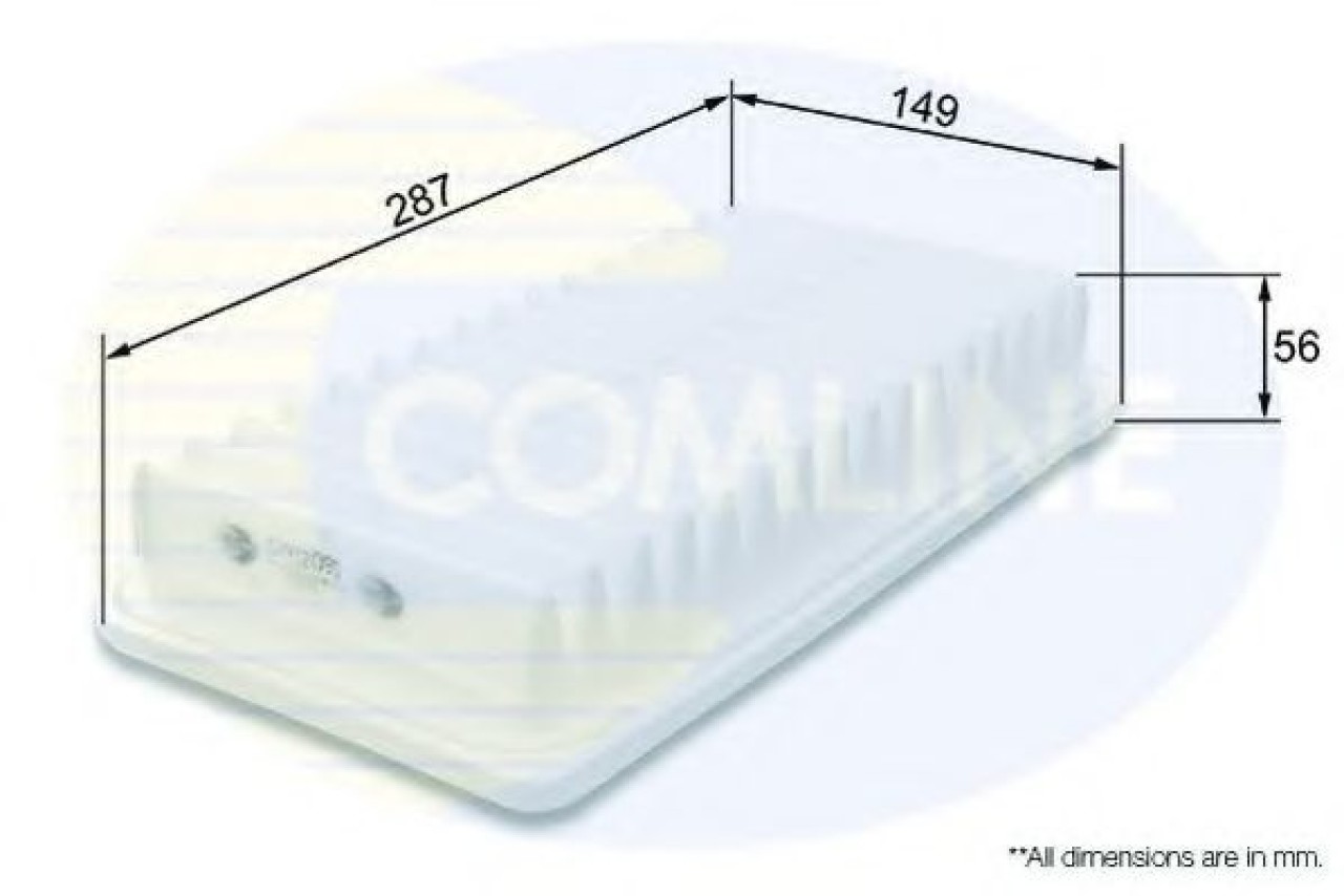 Filtru aer TOYOTA COROLLA Verso (ZDE12, CDE12) (2001 - 2004) COMLINE CTY12095 piesa NOUA