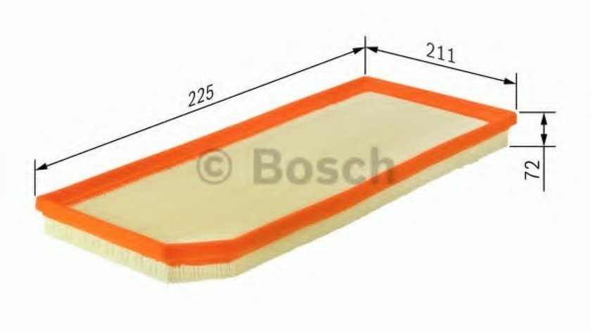 Filtru aer VOLVO XC90 I (2002 - 2016) BOSCH F 026 400 026 piesa NOUA