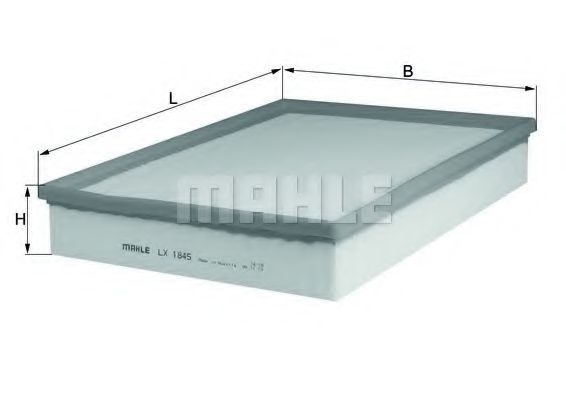 Filtru aer VW CRAFTER 30-50 caroserie (2E) (2006 - 2016) KNECHT LX 1845 piesa NOUA