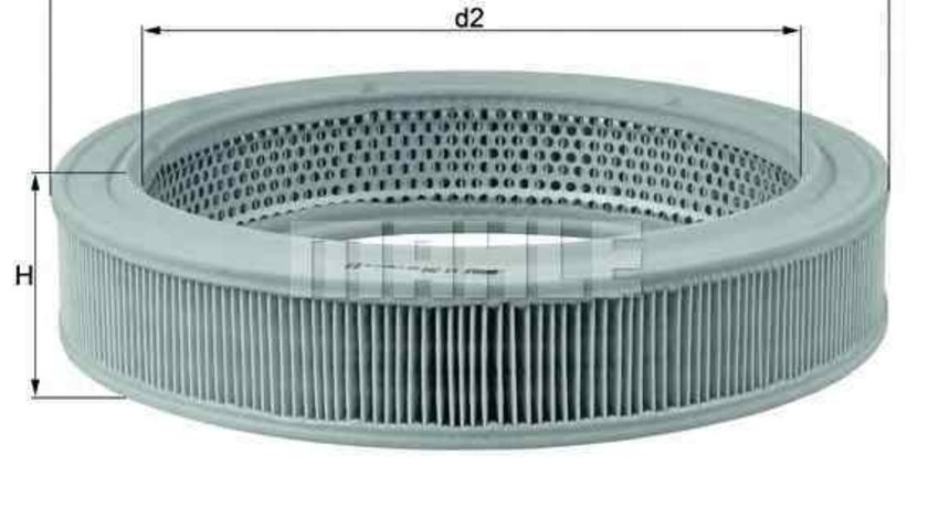 Filtru aer VW DERBY (86C, 80) KNECHT LX 208