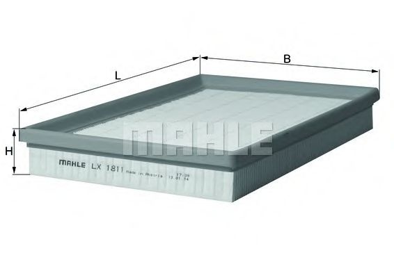 Filtru aer VW FOX (5Z1, 5Z3) (2003 - 2016) KNECHT LX 1811 piesa NOUA