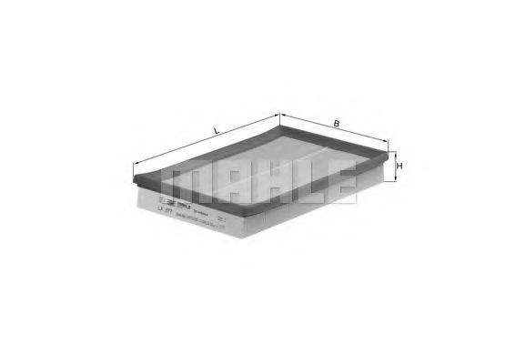 Filtru aer VW GOLF IV (1J1) (1997 - 2005) KNECHT LX 977D piesa NOUA