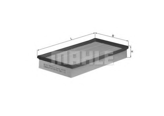 Filtru aer VW GOLF IV Variant (1J5) (1999 - 2006) KNECHT LX 684 piesa NOUA