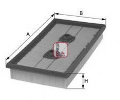 Filtru aer VW GOLF PLUS (5M1, 521) (2005 - 2013) SOFIMA S 3209 A piesa NOUA