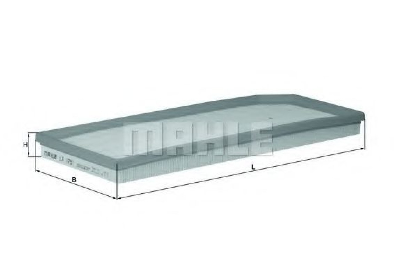 Filtru aer VW GOLF VI (5K1) (2008 - 2013) KNECHT LX 1751 piesa NOUA