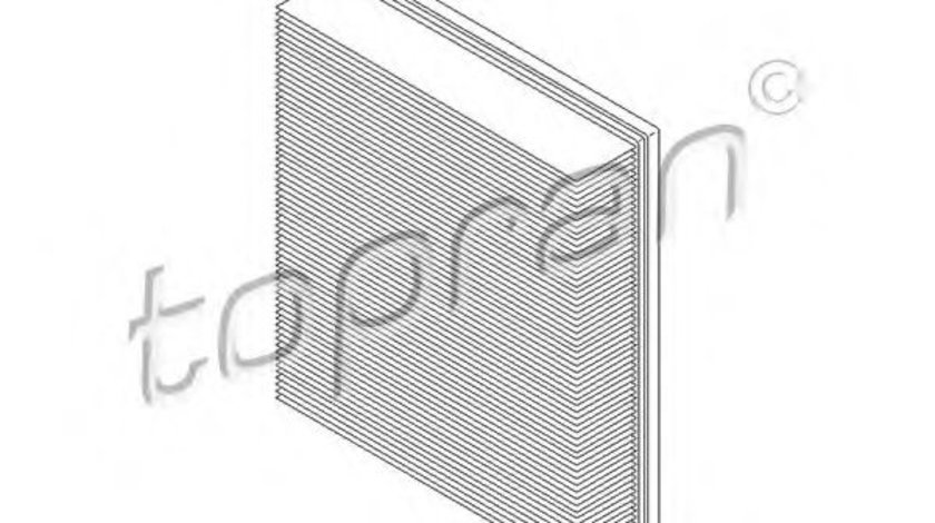 Filtru aer VW LT II caroserie (2DA, 2DD, 2DH) (1996 - 2006) TOPRAN 109 046 piesa NOUA