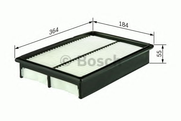 Filtru aer VW NEW BEETLE (9C1, 1C1) (1998 - 2010) BOSCH 1 457 433 081 piesa NOUA