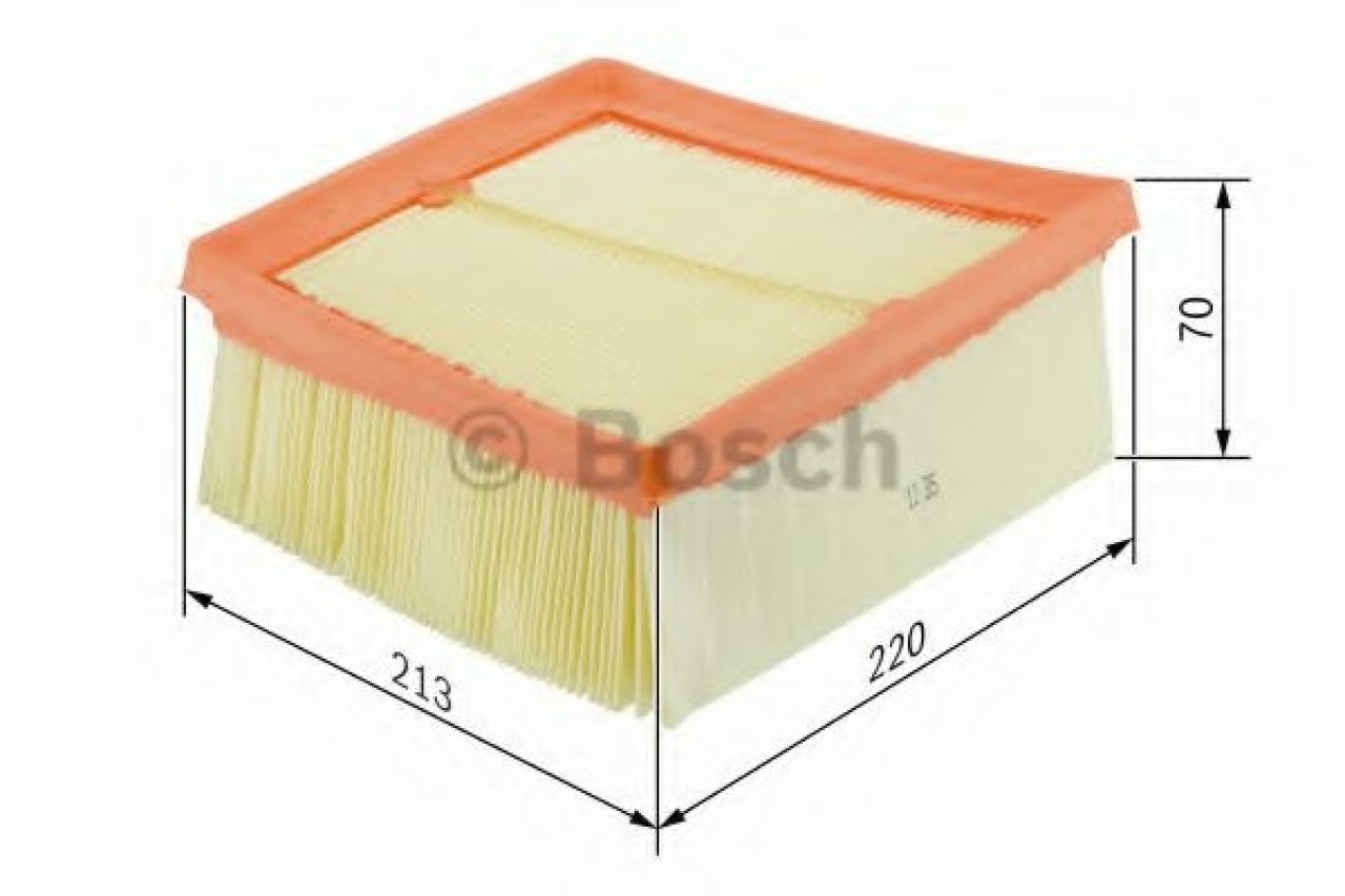 Filtru aer VW POLO (9N) (2001 - 2012) BOSCH 1 457 433 575 piesa NOUA