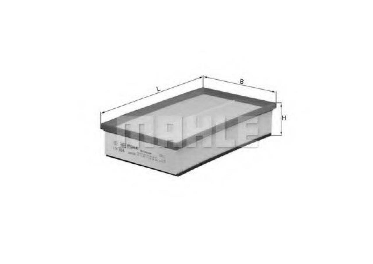Filtru aer VW TRANSPORTER VI caroserie (SGA, SGH) (2015 - 2016) KNECHT LX 864 piesa NOUA