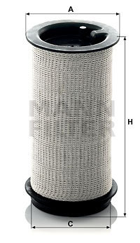 Filtru, aerisire bloc motor (C716X MANN-FILTER) MERCEDES-BENZ,NEOPLAN,SETRA