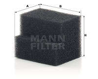 Filtru, aerisire bloc motor (LC5008 MANN-FILTER) FORD,VOLVO