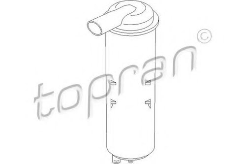 Filtru carbune activ, aerisire rezervor VW CADDY II Combi (9K9B) (1995 - 2004) TOPRAN 111 022 piesa ...