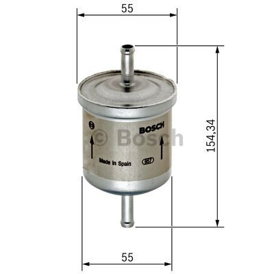 Filtru combustibil (0450905975 BOSCH) MERCEDES-BENZ