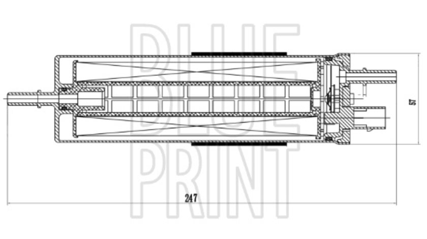 Filtru combustibil (ADBP230026 BLP) VOLVO