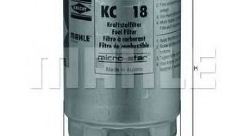 Filtru combustibil ALFA ROMEO 146 (930) (1994 - 2001) KNECHT KC 18 produs NOU