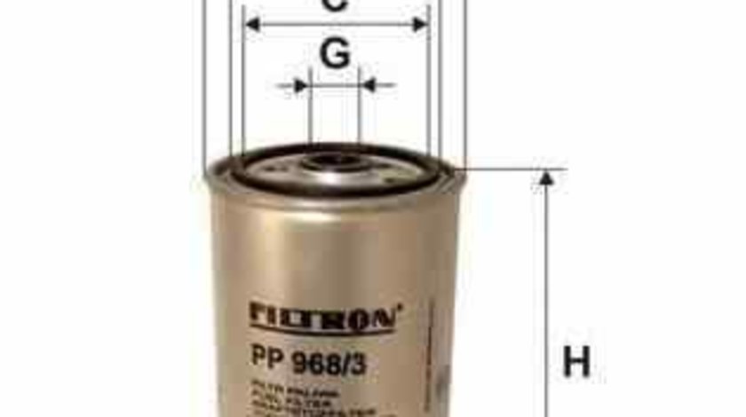 filtru combustibil ALFA ROMEO 147 937 FILTRON PP968/3