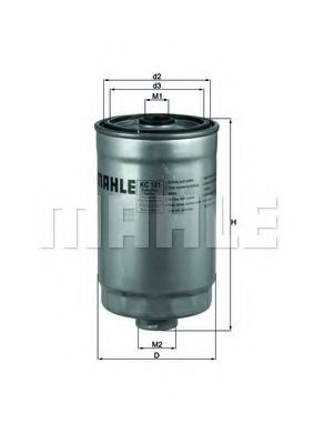 Filtru combustibil ALFA ROMEO 156 (932) (1997 - 2005) MAHLE ORIGINAL KC 181 piesa NOUA